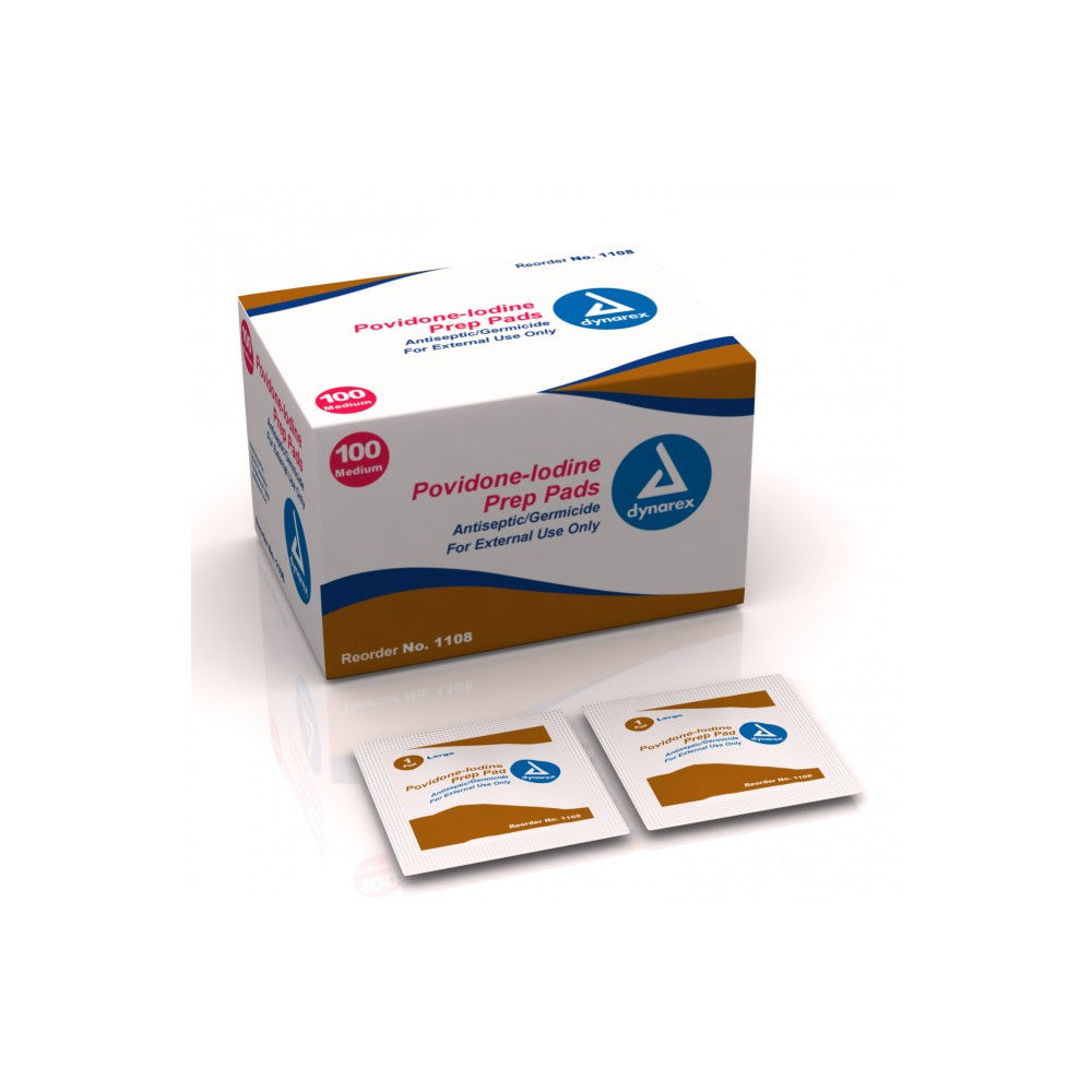 Povidone Iodine Prep Pads