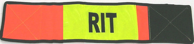 343 Fire Custom Printed Reflective Arm Bands