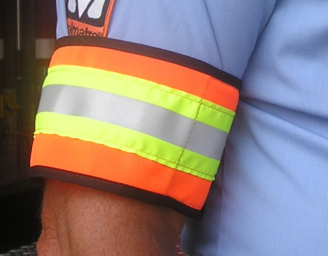 343 Fire High Visibility Arm Bands