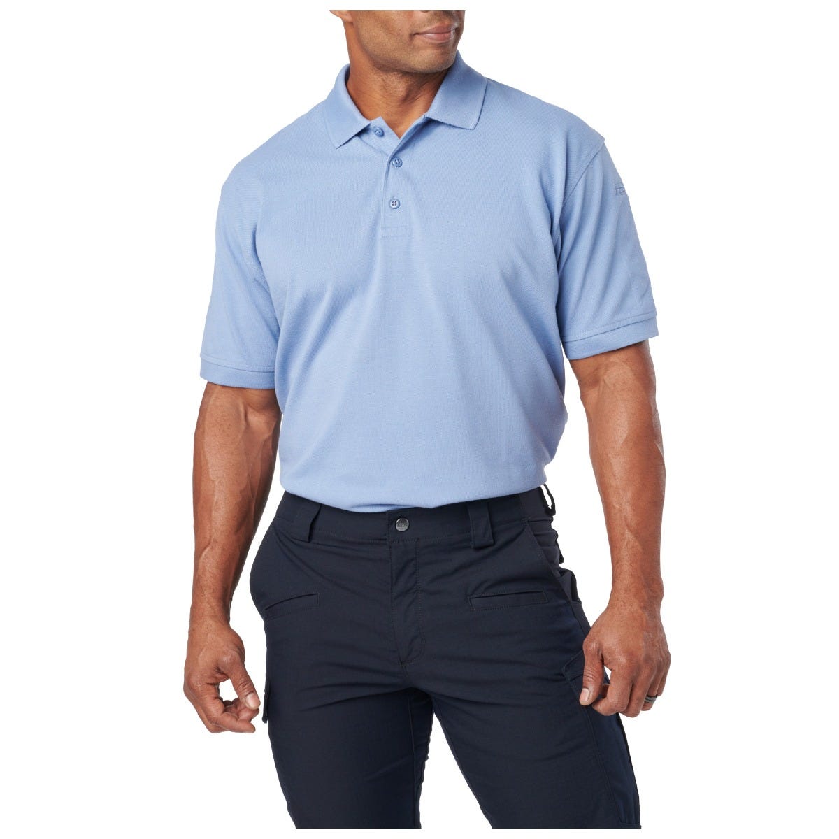 5.11 Professional Short Sleeve Polo - Fire Med Blue