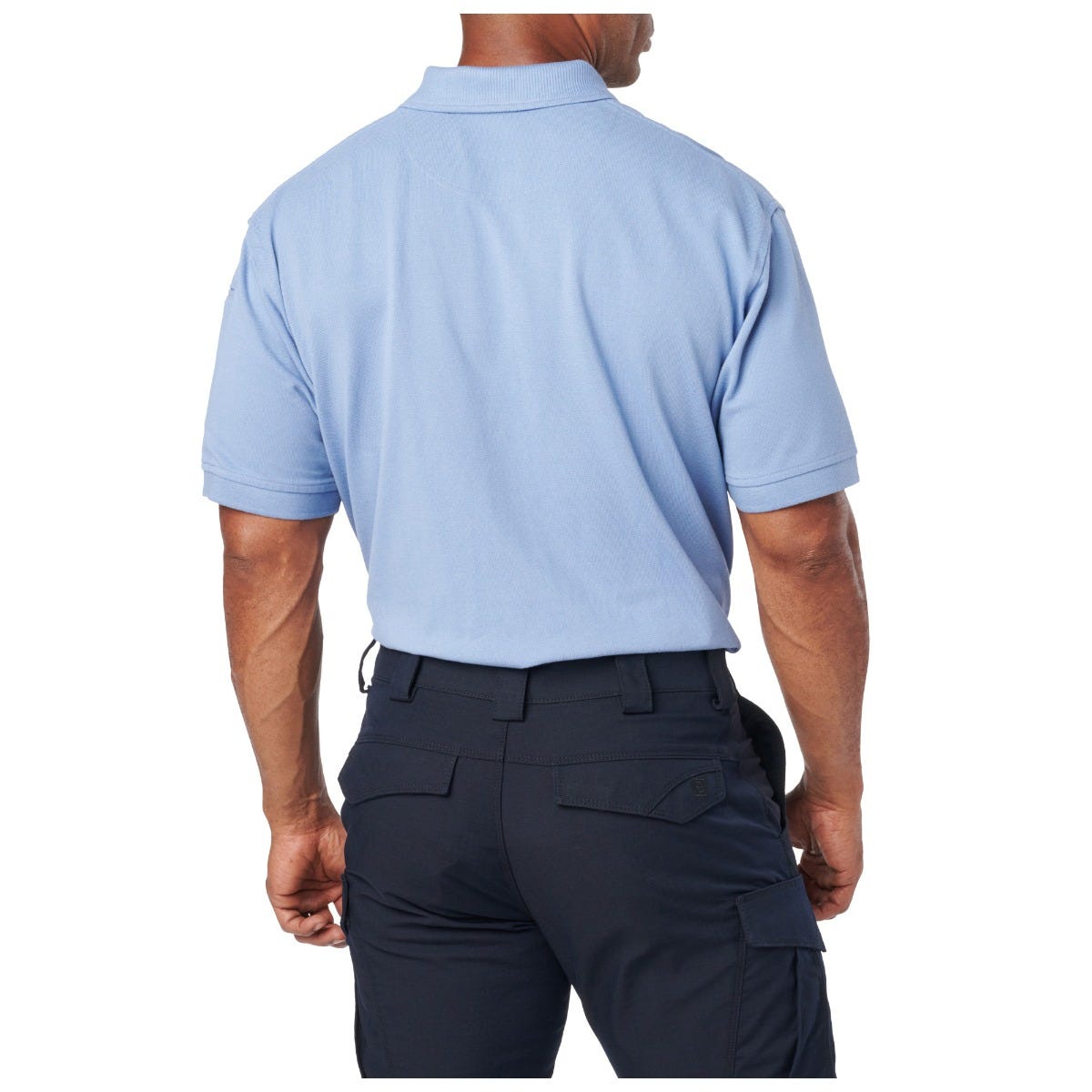 5.11 Professional Short Sleeve Polo - Fire Med Blue