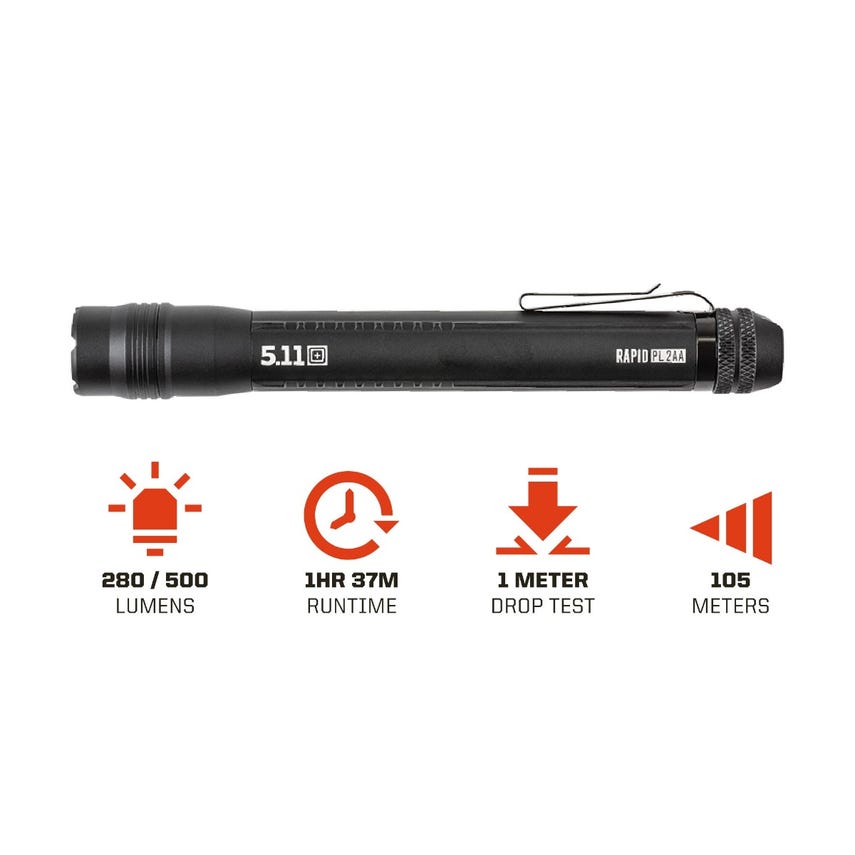 5.11 RAPID PL 2AA Flashlight