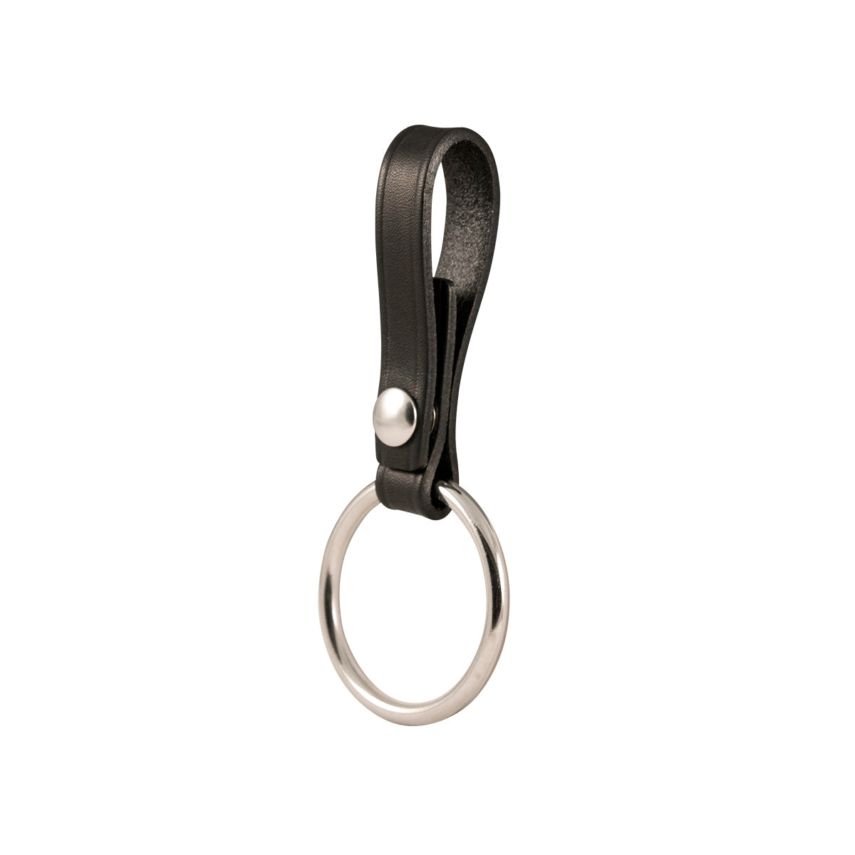 Boston Leather 5547 – “D” Cell 2″ Metal Flashlight Ring, Leather