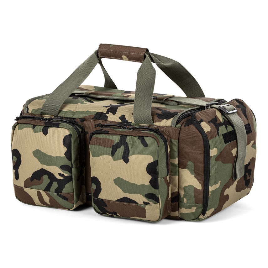 5.11 Woodland Camo Range Ready Trainer Bag 50L