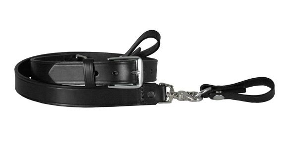 Boston Leather Sam Browne Shoulder Strap w/ D-Rings - Honor Guard