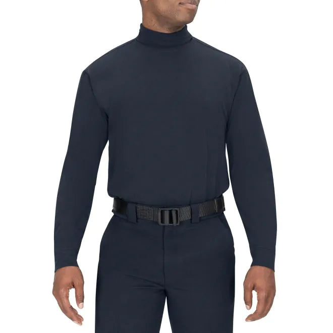 Blauer Mock Turtleneck
