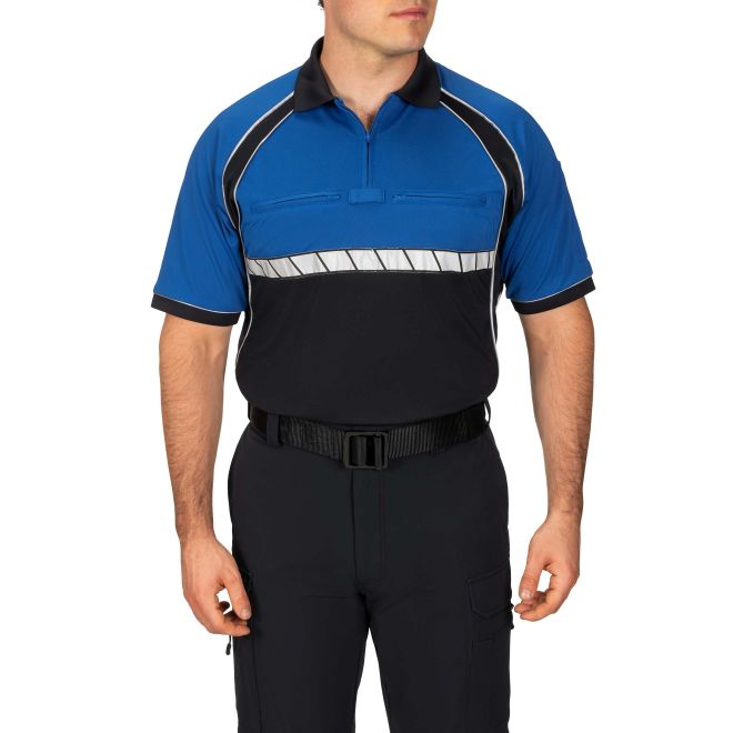 Blauer Colorblock Performance Polo