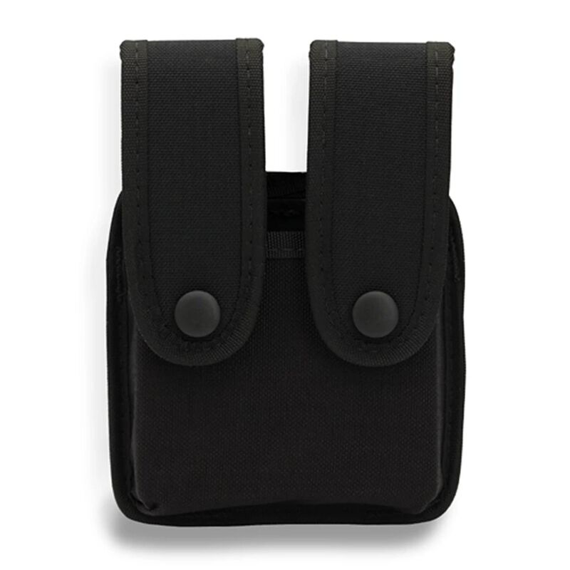 Uncle Mike's Fitted Pistol Magazine Double Case with Flaps
