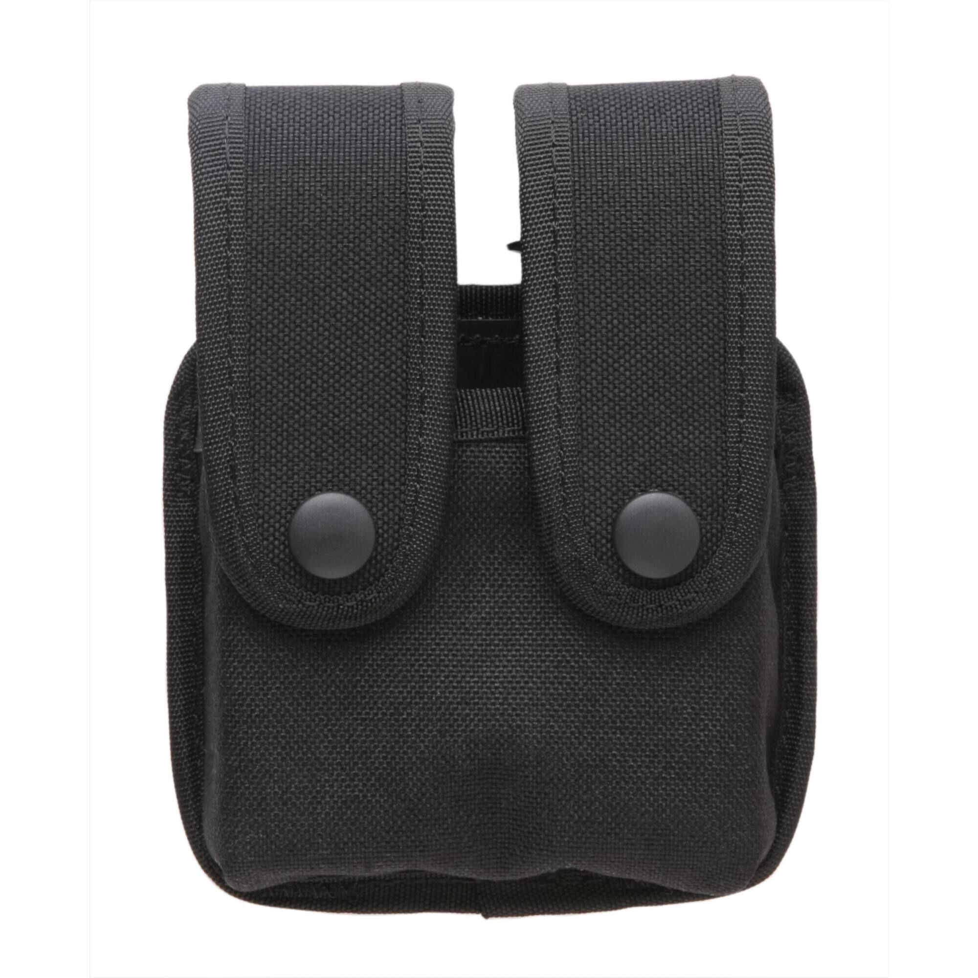 Uncle Mike's Fitted Pistol Magazine Double Case with Flaps