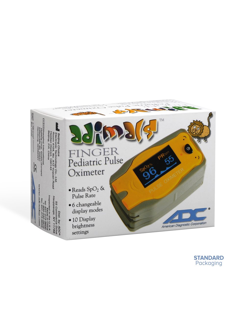 ADC Adimals® 2150 Fingertip Pulse Oximeter, Pediatric