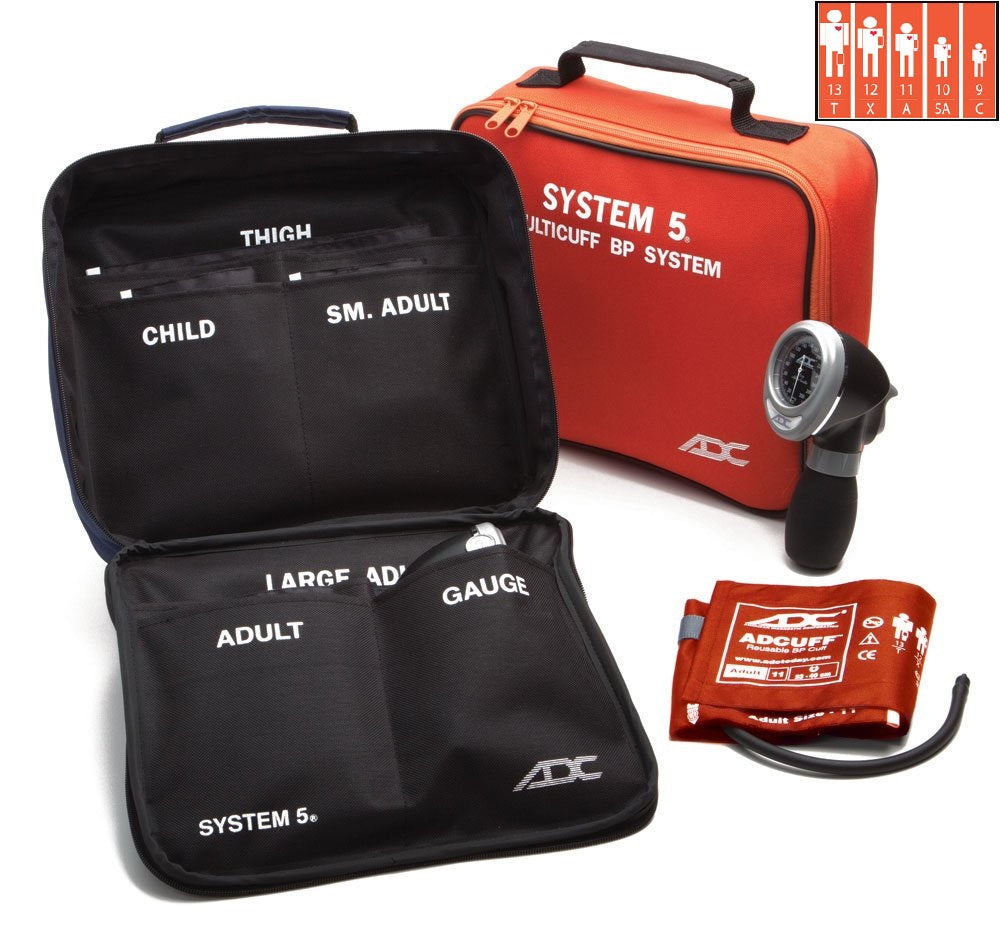 ADC-System 5™ Portable 5 Cuff Sphyg