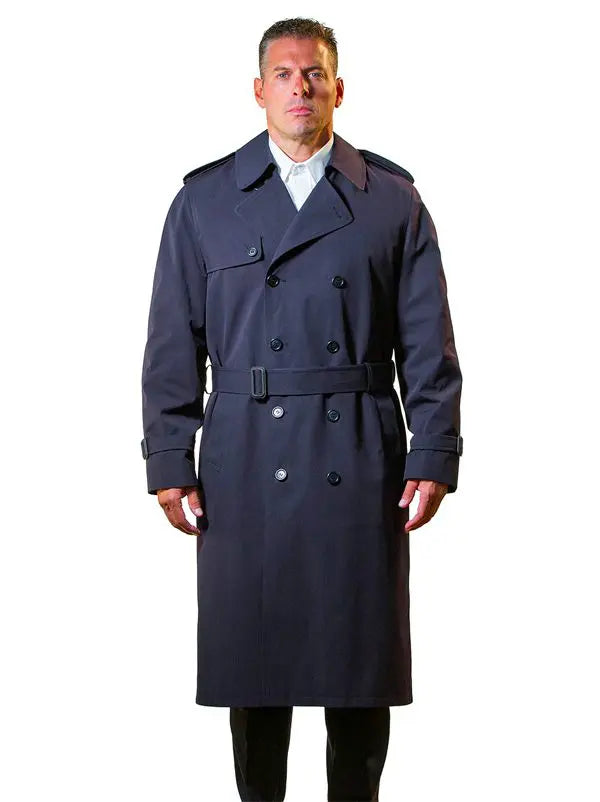 Anchor Uniform Men's Darien Double Breasted Trench Coat