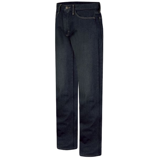 Bulwark Men's Straight FR Jean - Sanded Denim
