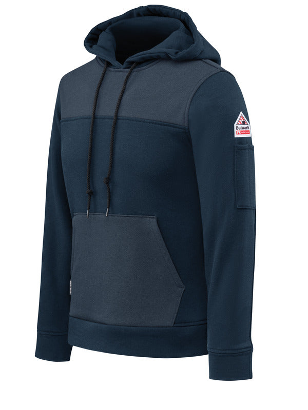 Bulwark Women's FR Fleece Hoodie - Navy