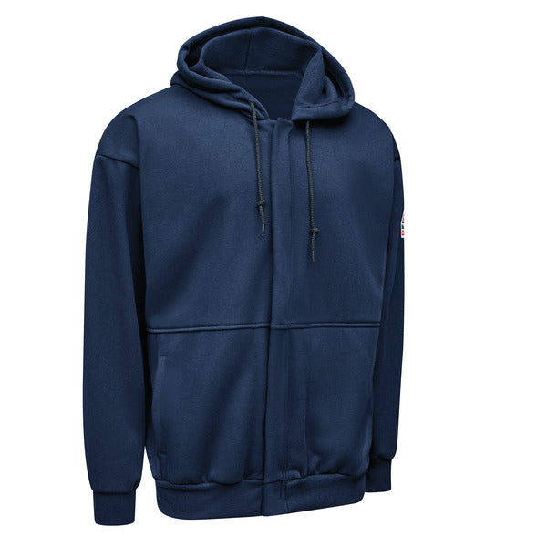 Bulwark Men's Full Zip Hooded Fleece - Navy