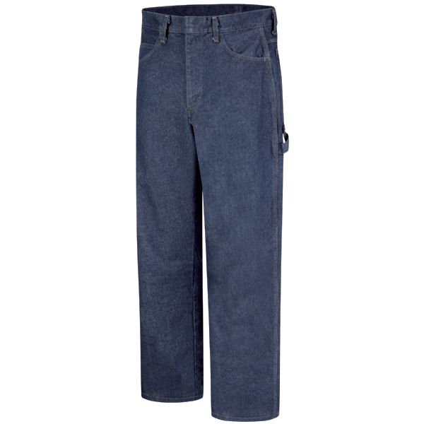 Bulwark Men's Heavyweight Excel FR Denim Dungaree - Blue Denim