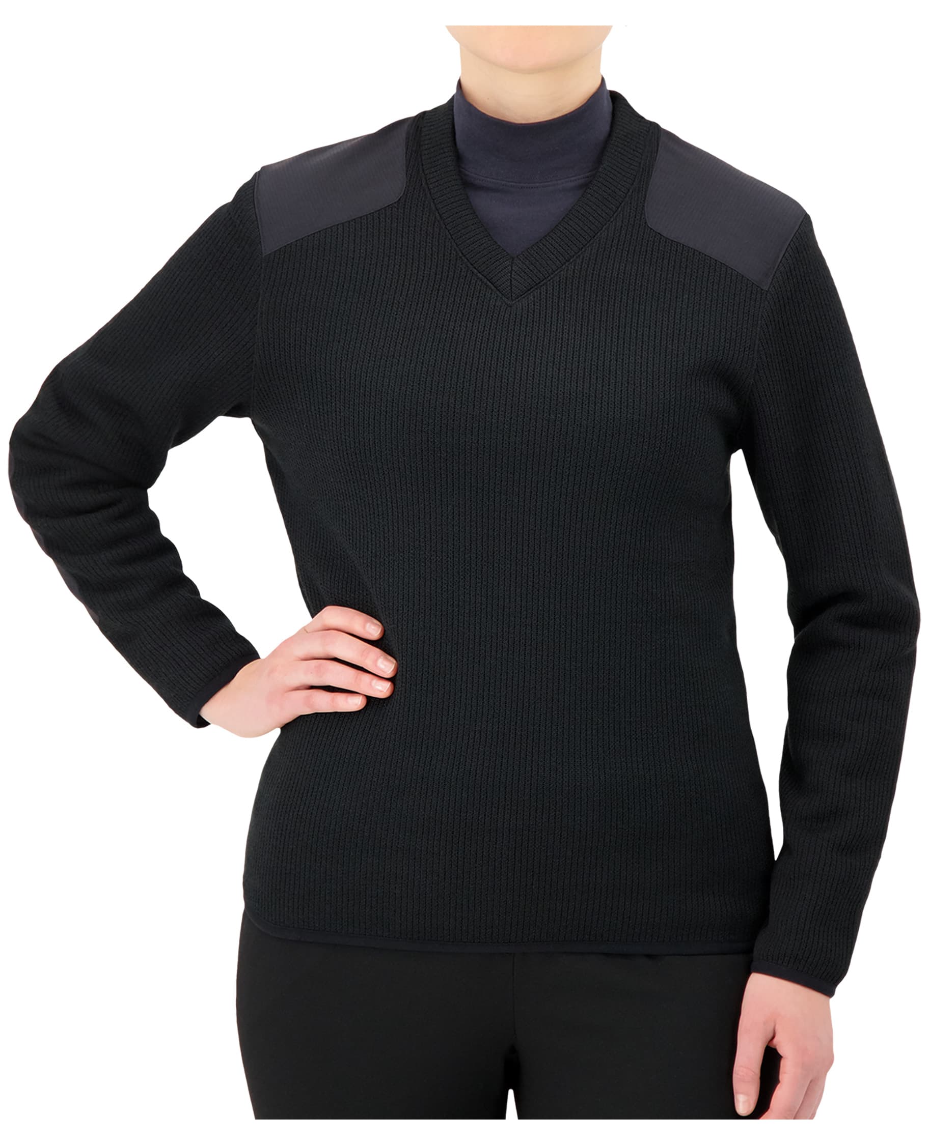 Cobmex V-Neck Fleece Lined “Commando,” Optional Badge Plate, Name Plate and Epaulets Included