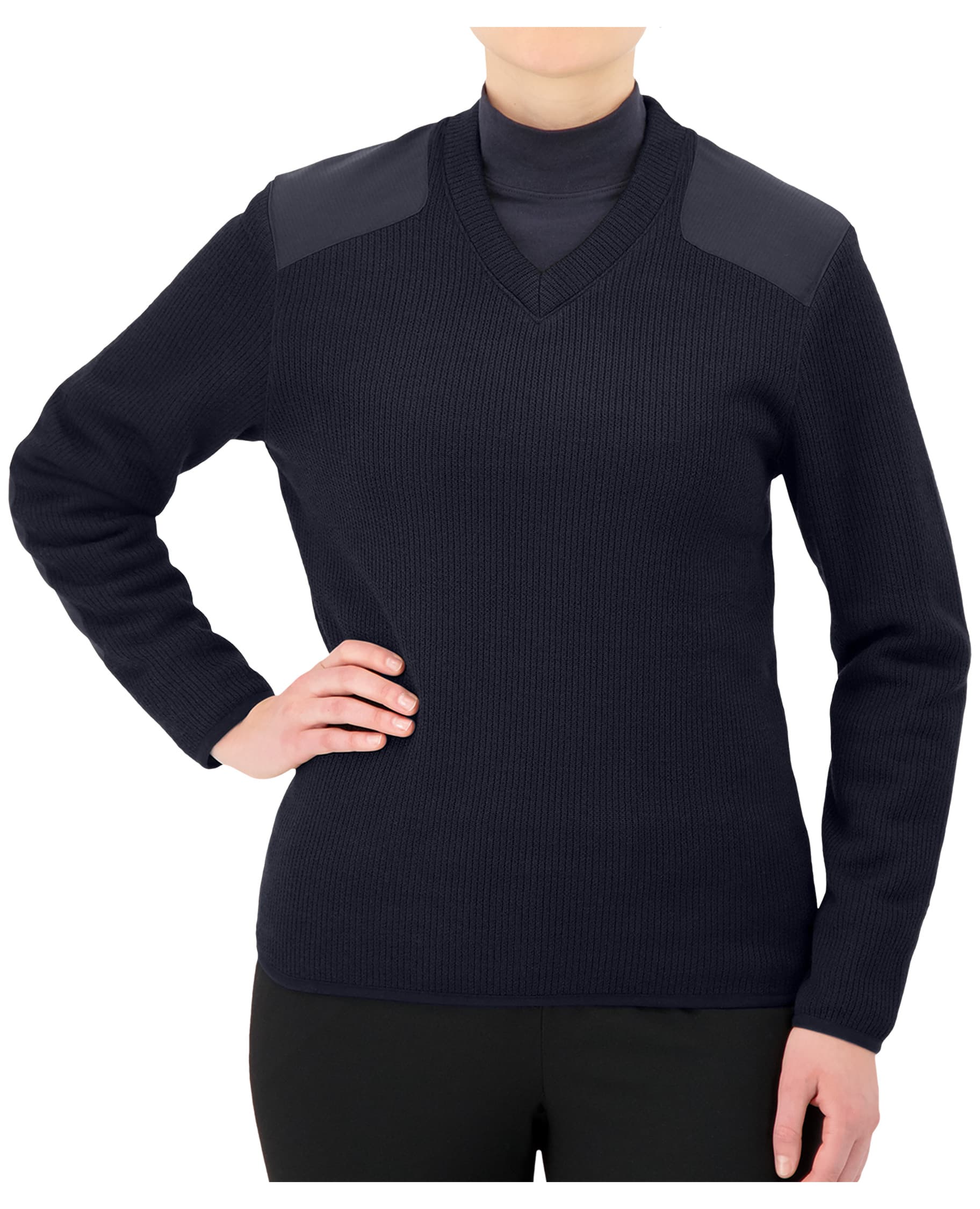 Cobmex V-Neck Fleece Lined “Commando,” Optional Badge Plate, Name Plate and Epaulets Included
