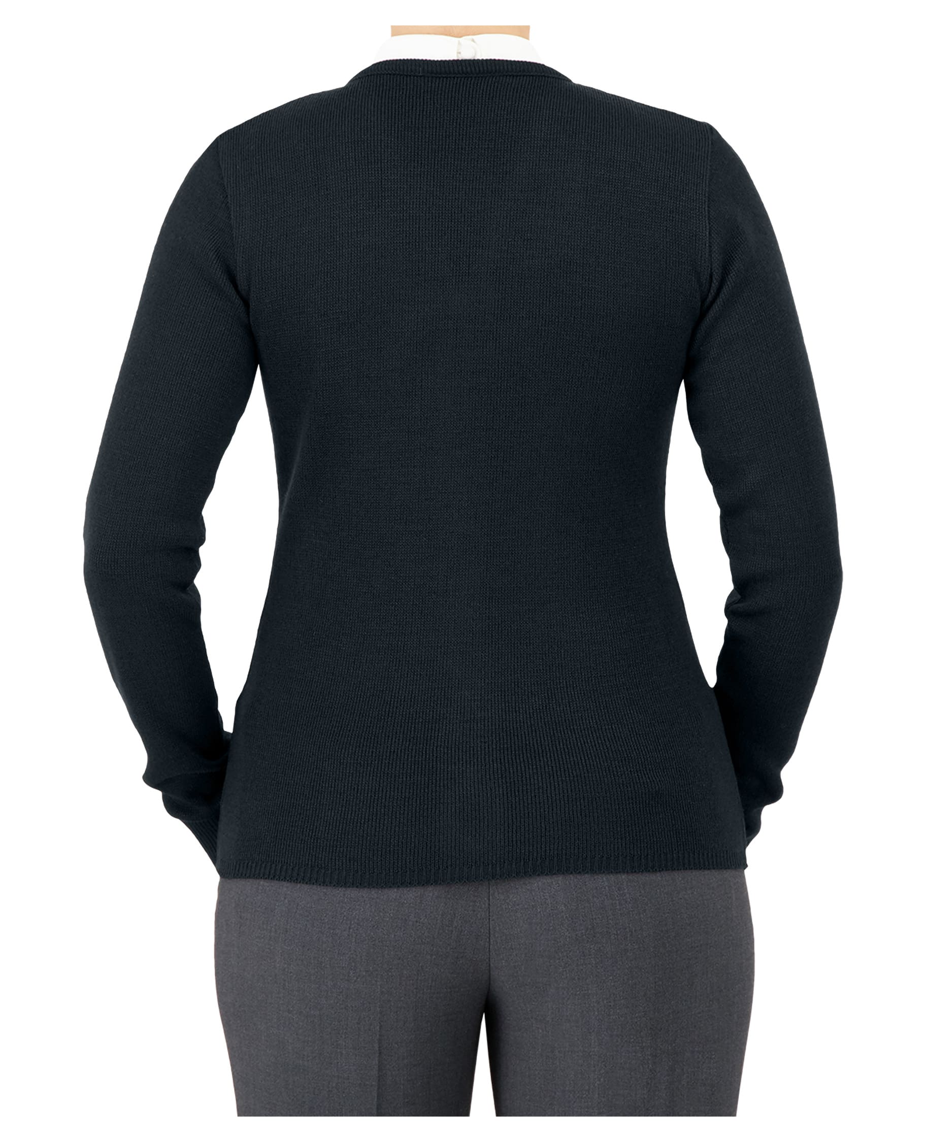 Cobmex Ladies V-Neck Zip Cardigan