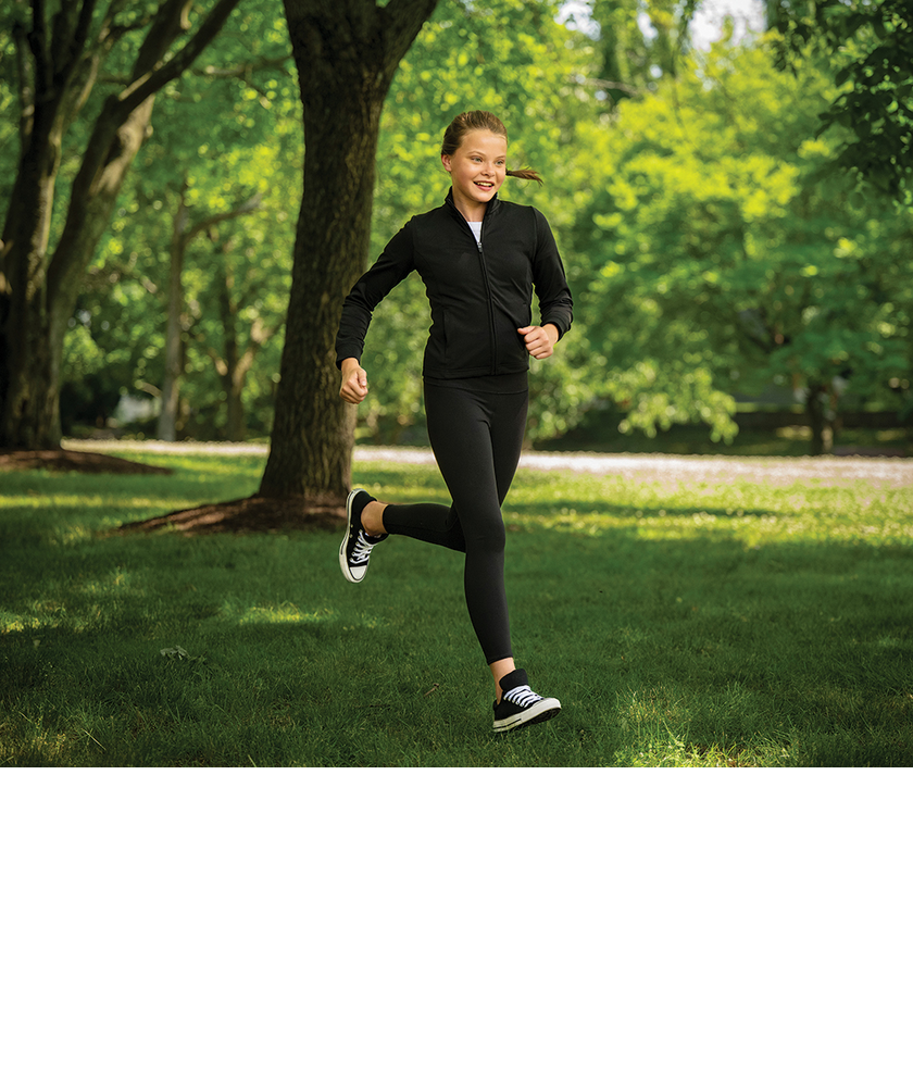 Charles River Girls' Nu Fitness Jacket