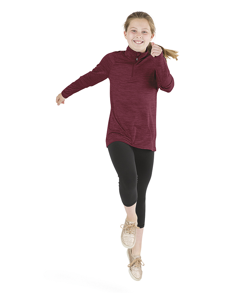 Charles River Youth Space Dye Performance Pullover