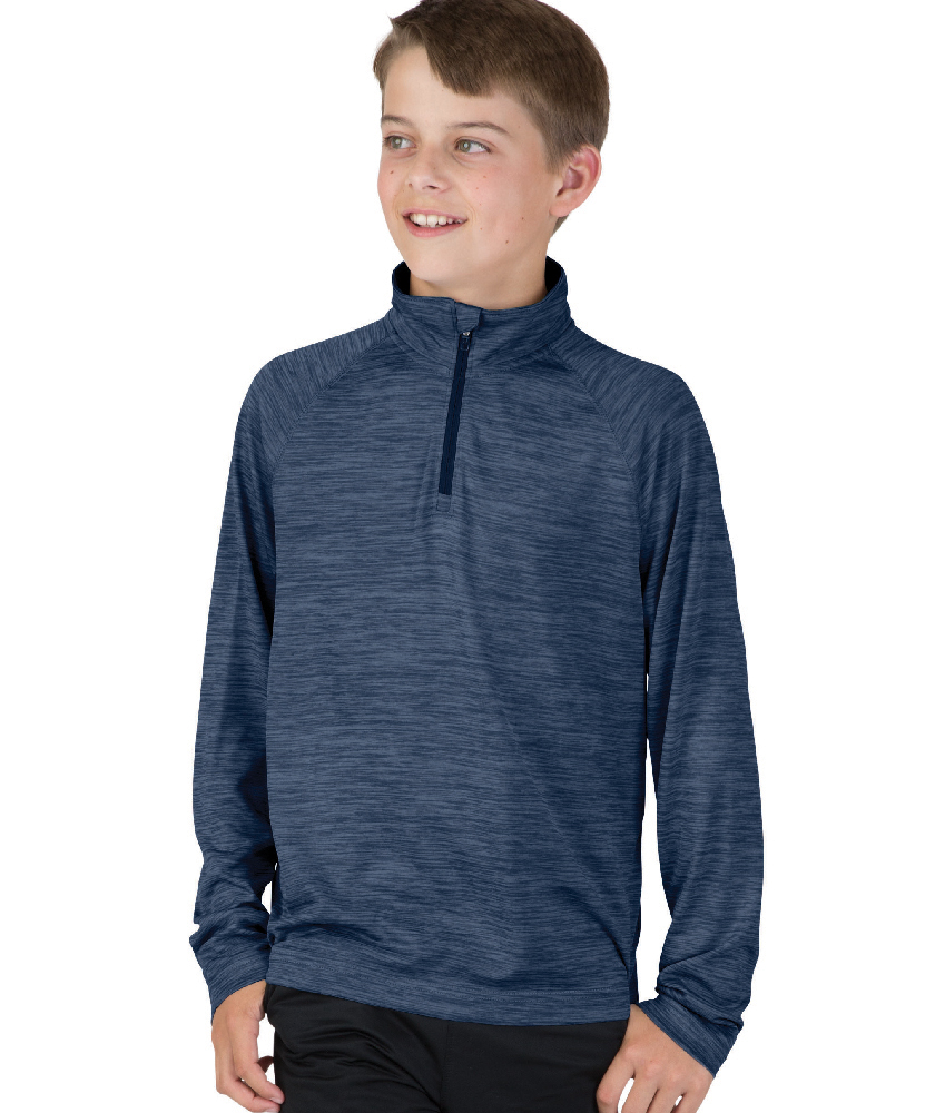 Charles River Youth Space Dye Performance Pullover