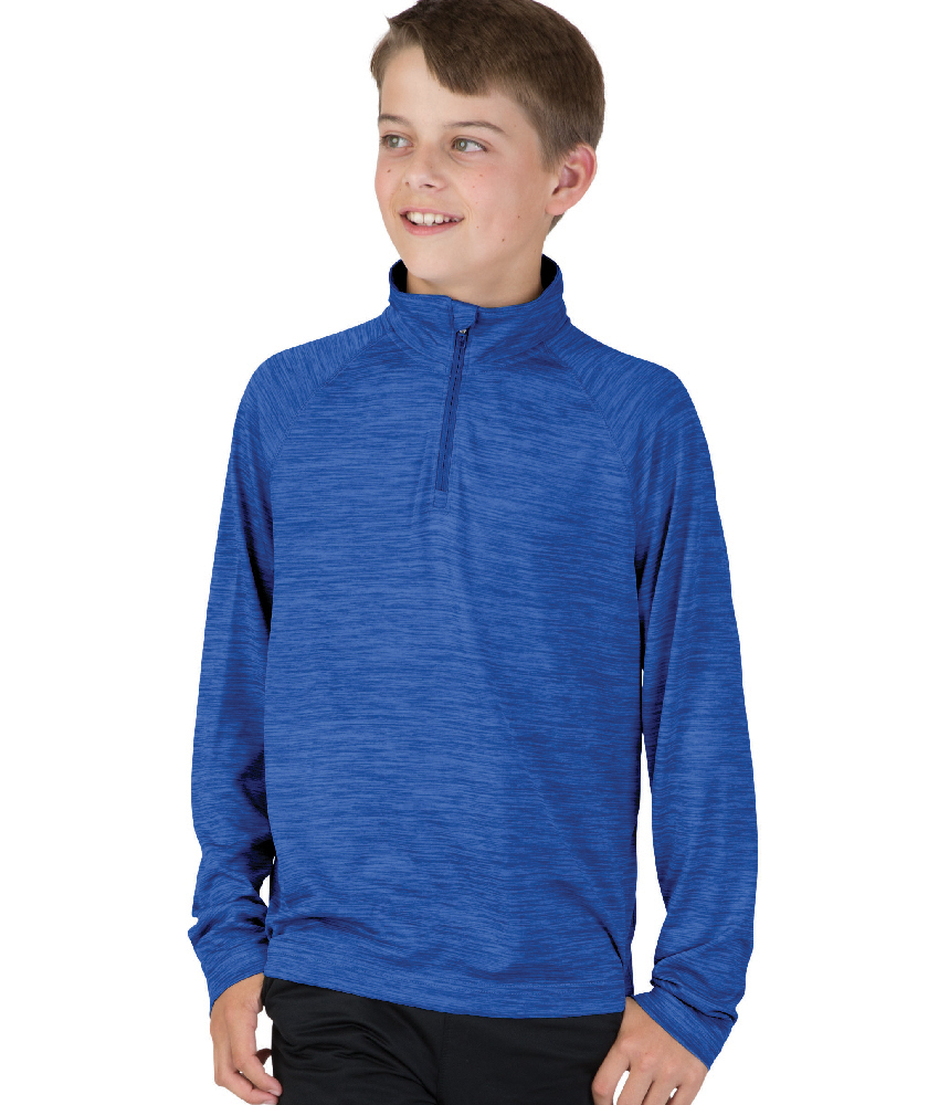 Charles River Youth Space Dye Performance Pullover