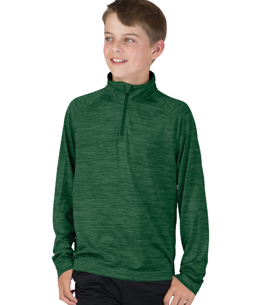 Charles River Youth Space Dye Performance Pullover