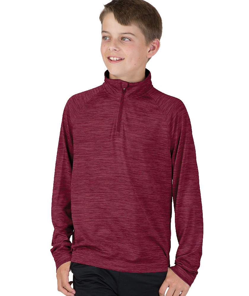 Charles River Youth Space Dye Performance Pullover