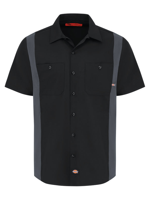 Dickies Men's Industrial Color Block Short-Sleeve Shirt
