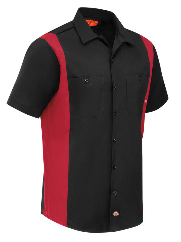 Dickies Men's Industrial Color Block Short-Sleeve Shirt