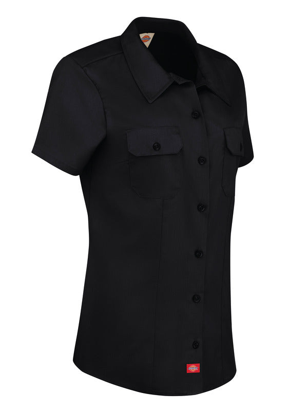 Dickies Women's Short-Sleeve Traditional Work Shirt
