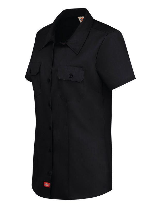 Dickies Women's Short-Sleeve Traditional Work Shirt