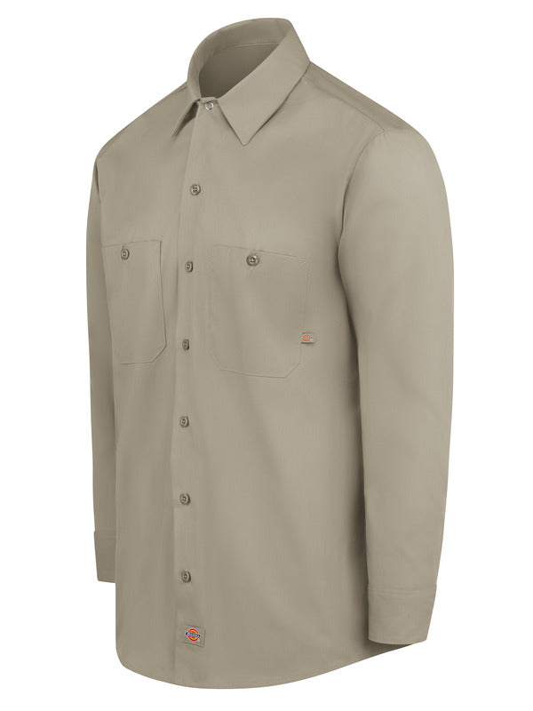 Dickies Men's Industrial Long-Sleeve Work Shirt