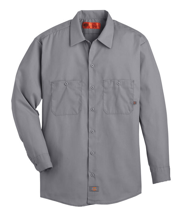 Dickies Men's Industrial Long-Sleeve Work Shirt