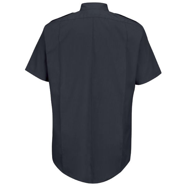 Horace Small Men's New Dimension® Poplin Short Sleeve Shirt - Dark Navy