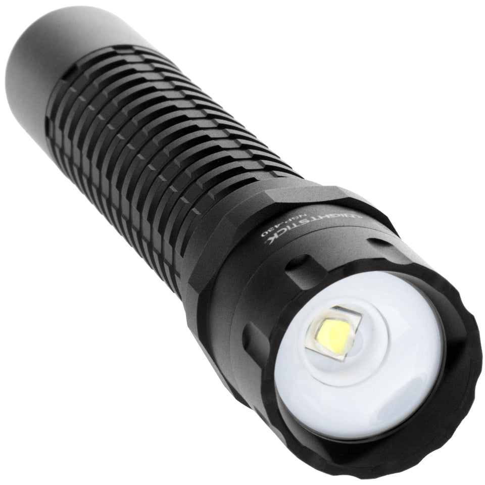 Night Stick Adjustable Beam Flashlight – 2 AA w/Holster