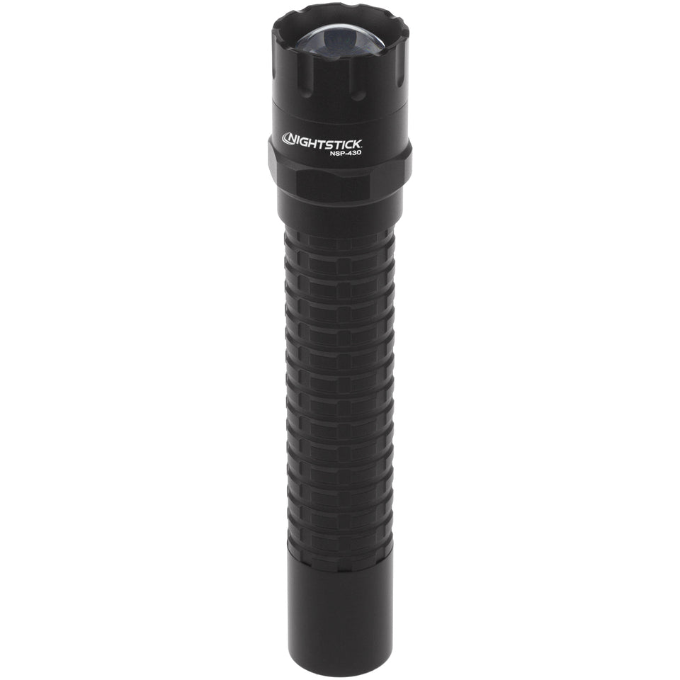 Night Stick Adjustable Beam Flashlight – 2 AA w/Holster