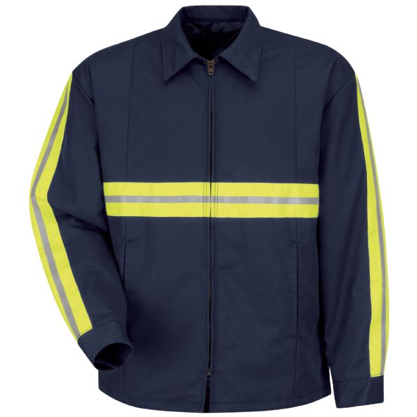 Red Kap Men's Enhanced Visibility Perma-Lined Panel Jacket