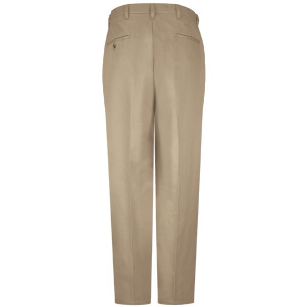 Red Kap Men's Plain Front Cotton Pant