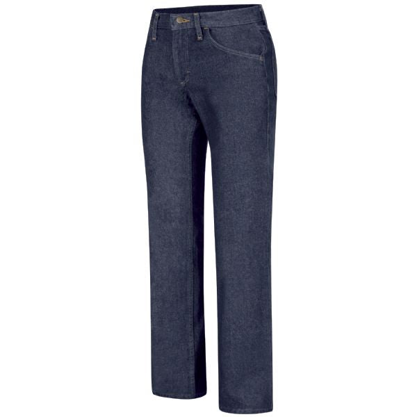 Red Kap Women's Straight Fit Jean - Prewashed Denim