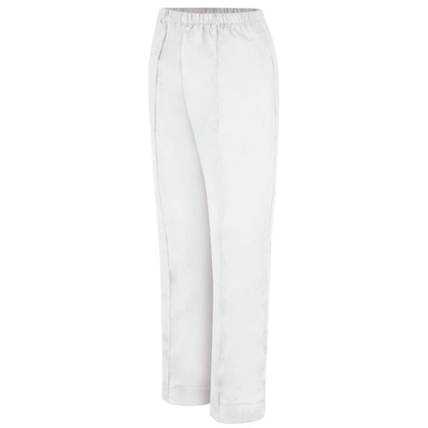 Red Kap Women's Poplin Pant - White