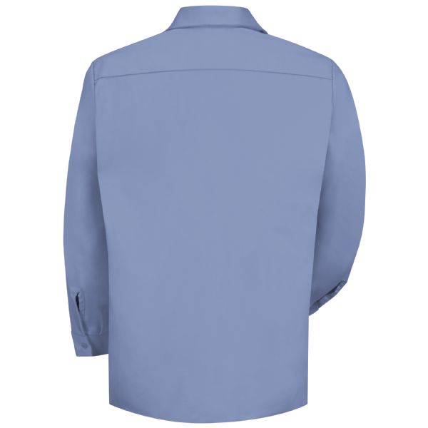 Red Kap Men's Long Sleeve Wrinkle-Resistant Cotton Work Shirt