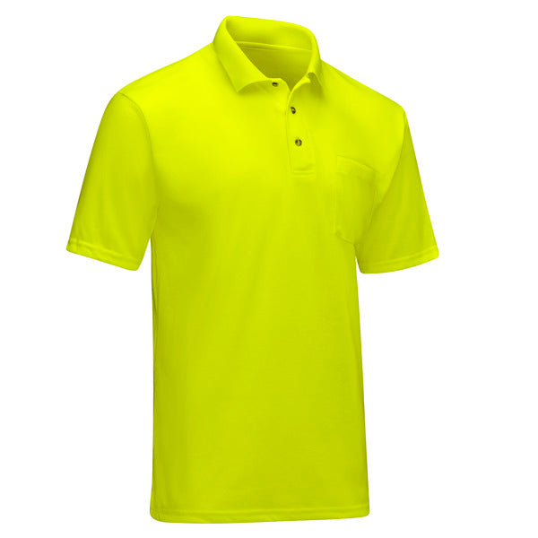 Red Kap Enhanced Visibility Performance Core Polo - Yellow Lime