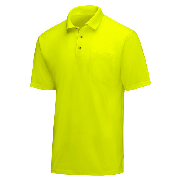 Red Kap Enhanced Visibility Performance Core Polo - Yellow Lime