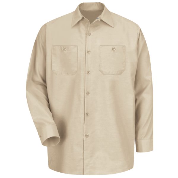 Red Kap Men's Long Sleeve Industrial Work Shirt