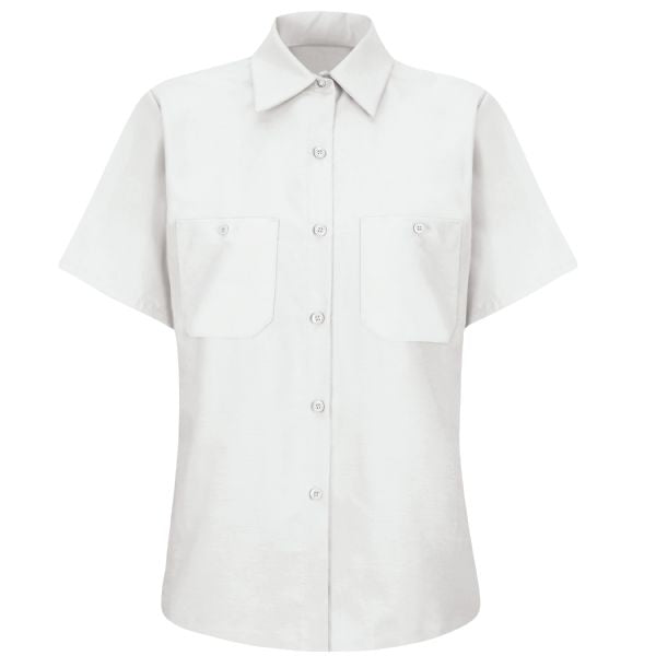 Red Kap Women's Short Sleeve Industrial Work Shirt