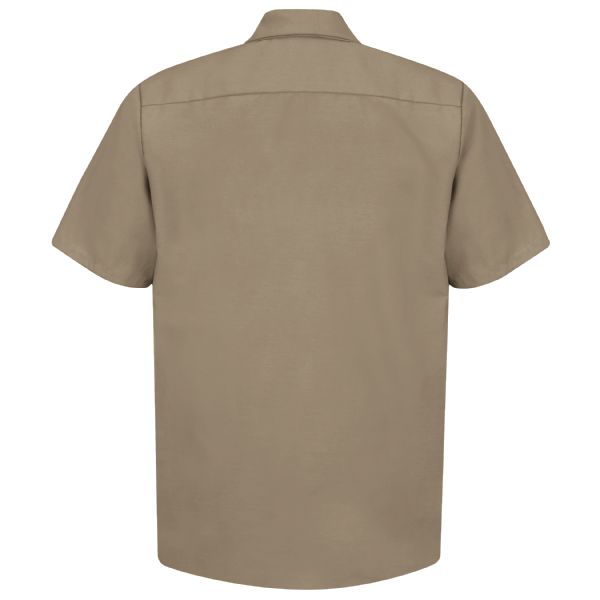 Red Kap Men's Short Sleeve Industrial Work Shirt