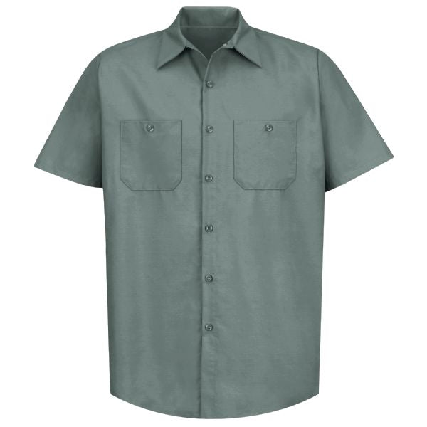 Red Kap Men's Short Sleeve Industrial Work Shirt