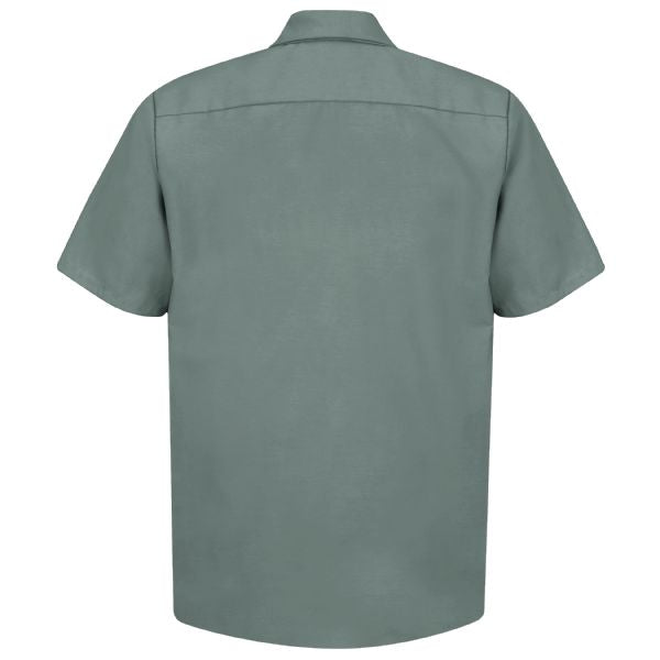 Red Kap Men's Short Sleeve Industrial Work Shirt